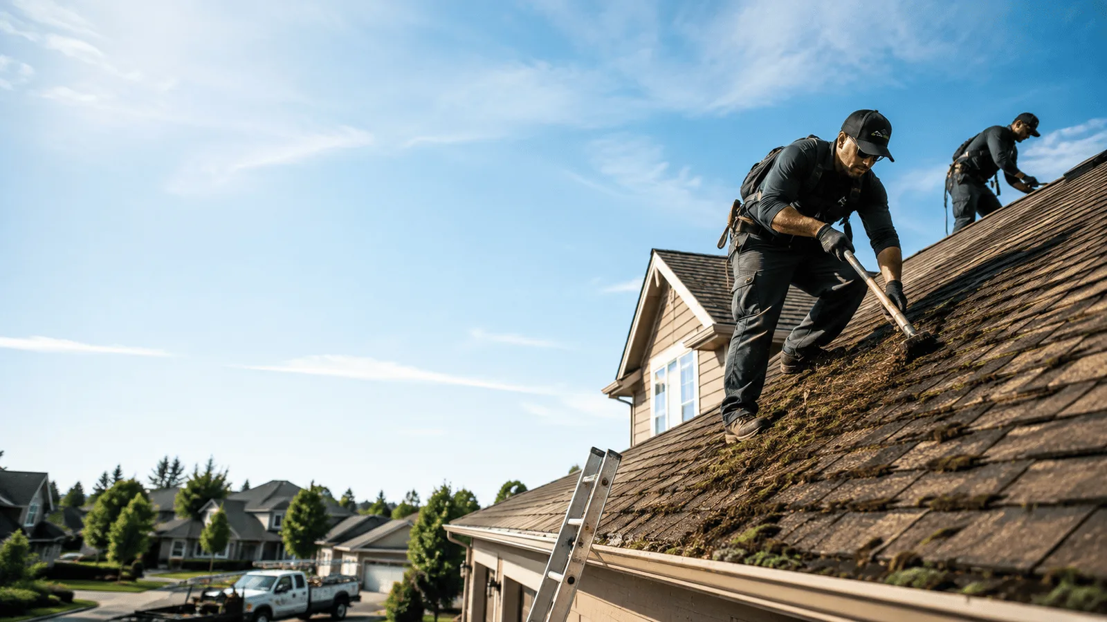 Roof Moss Removal in Placerville, CA near me